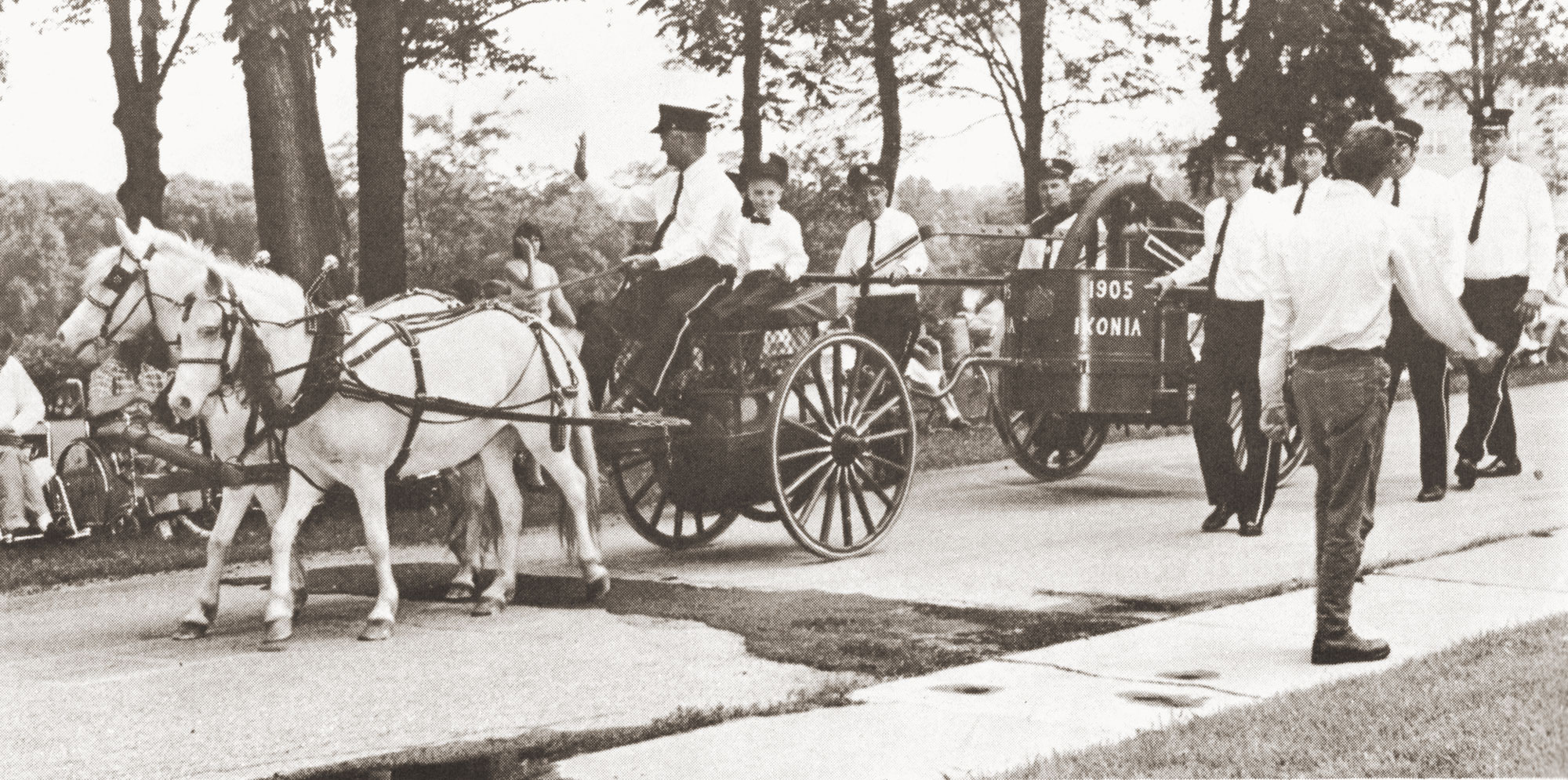 Ixonia Fire Department's first hand pumper, "Heritage of Ixonia"